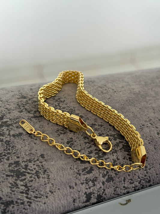 Pulsera Tejido Chinesco gruesa (8mm - 19cm)