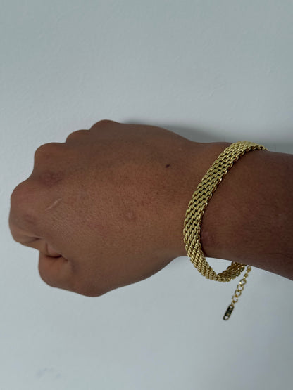 Pulsera Tejido Chinesco gruesa (8mm - 19cm)