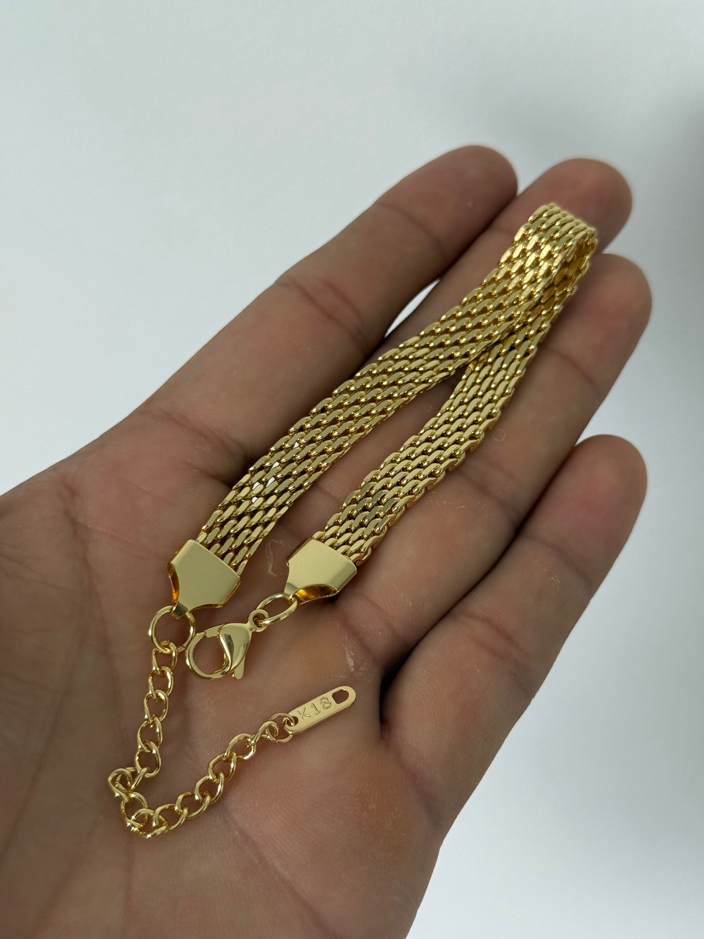 Pulsera Tejido Chinesco gruesa (8mm - 19cm)