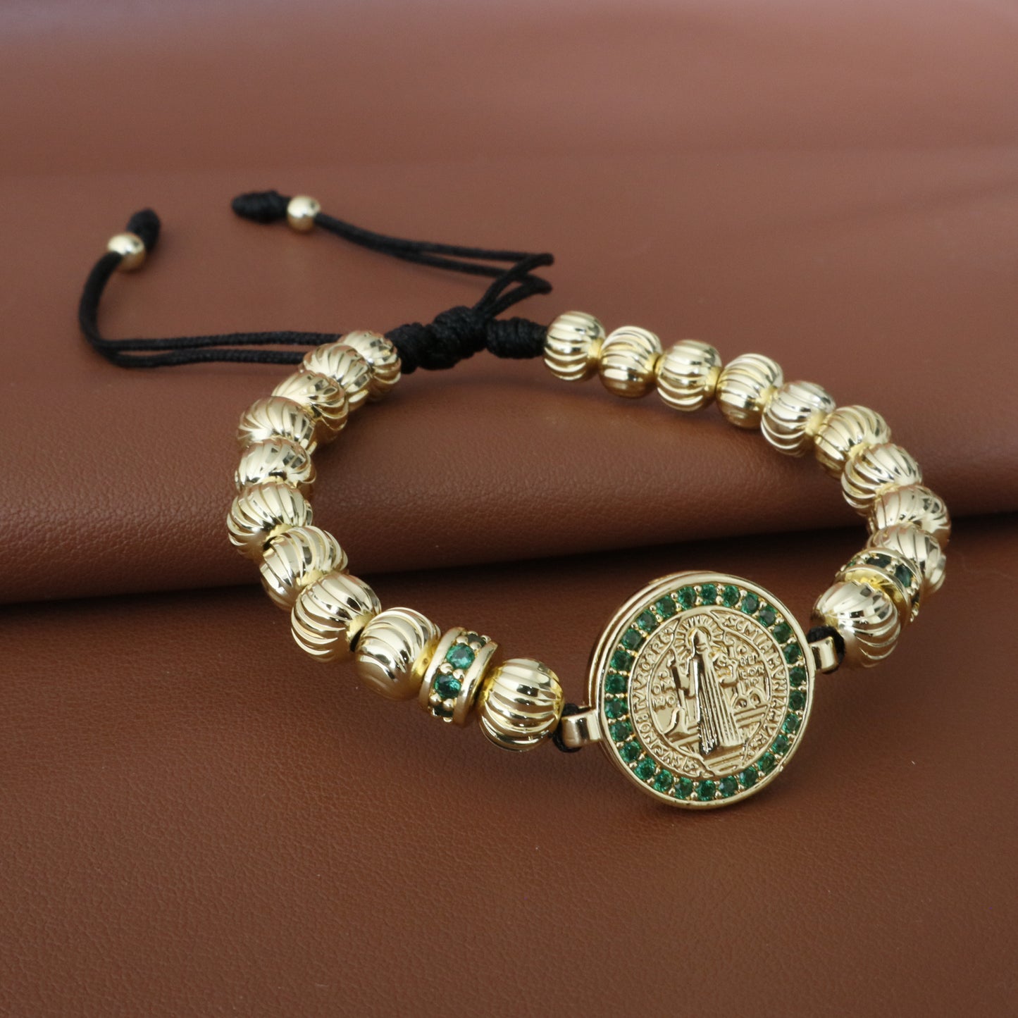 Pulsera San Benito Italiana 6mm