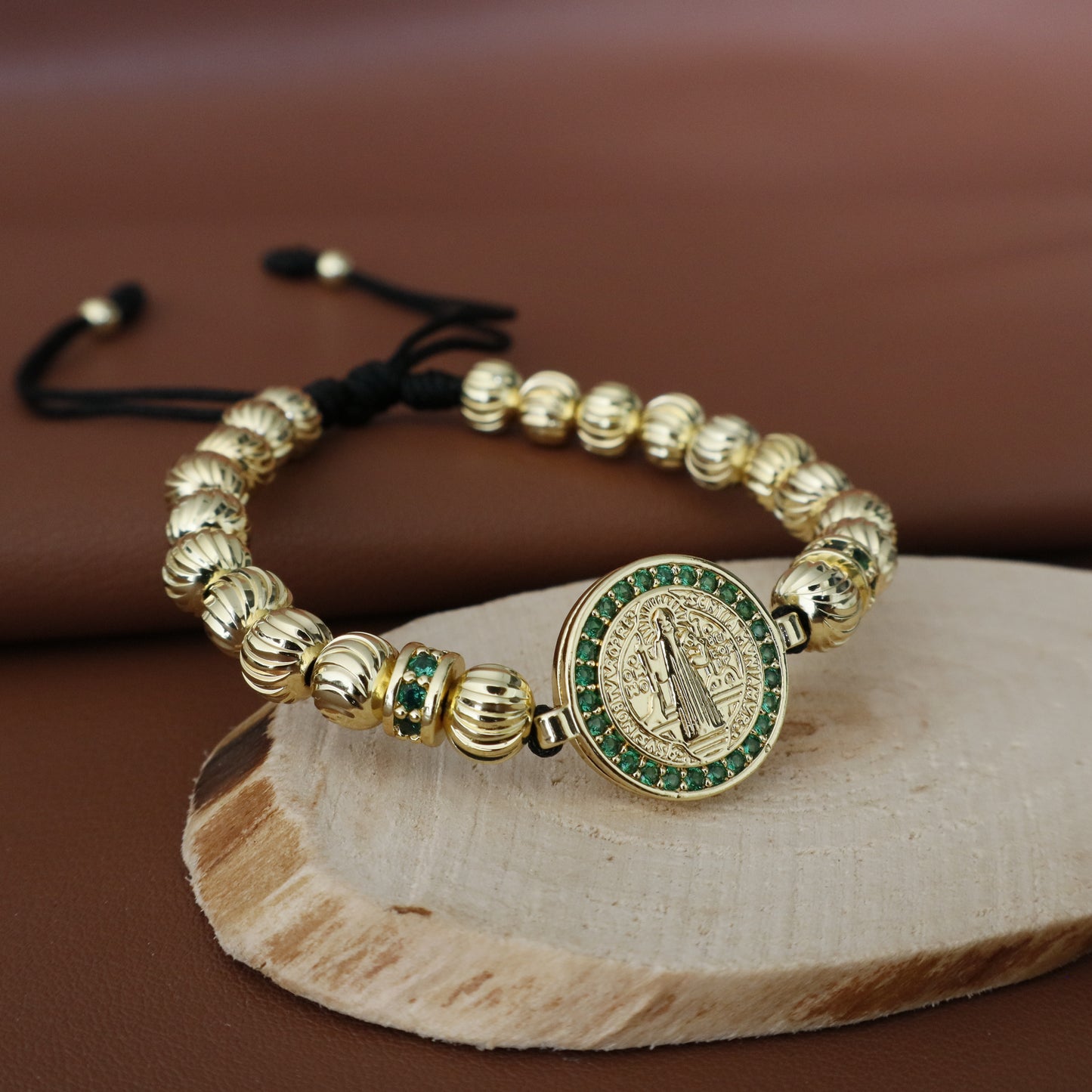 Pulsera San Benito Italiana 6mm